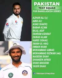 Pakistan Squad for Bangladesh Test Series 2026 – Big Returns, Surprise Picks & Bold Selection Calls